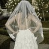 brautmoden-walter_casablanca-bridal-2023-2457_Mina-Back_Closeup-Veil
